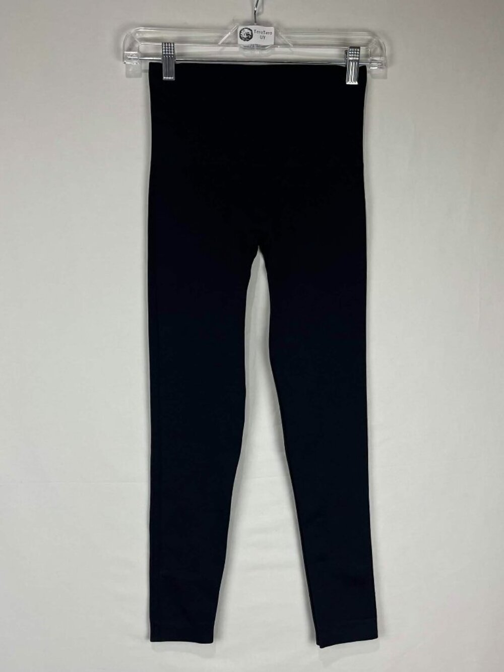 EUC Spanx Leggings Womens Black High Waisted Seamless Shaper Tights Pants Size M